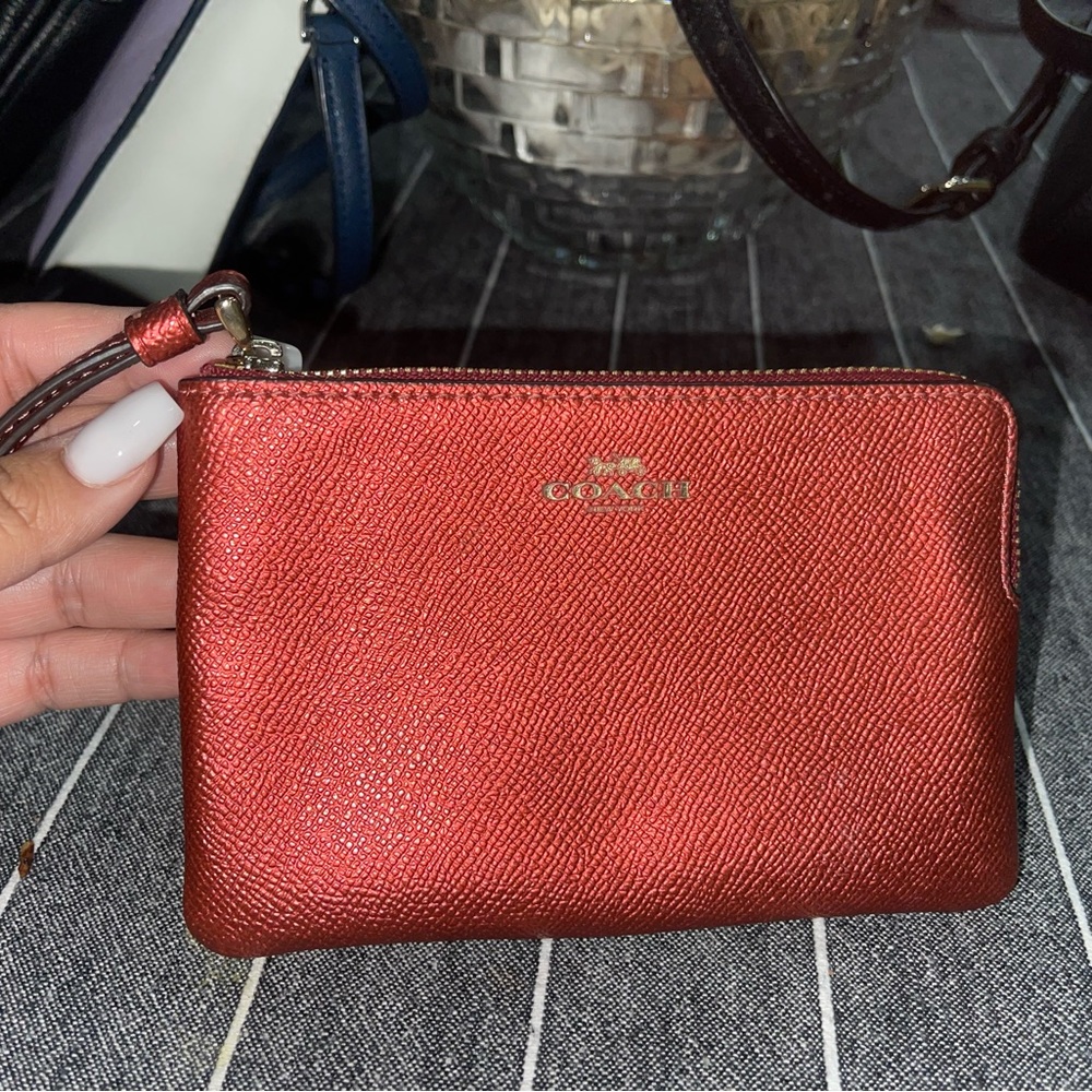 Coach wrist wallet